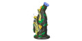 MUSHROOM ON ROCK HEAVY WATERPIPE 8"