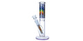 SWIRL DESIGN STRAIGHT WATERPIPE 10"
