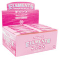 ELEMENTS PINK PERFORATED PREMIUM ROLLING TIPS 50-PACK - 50CT DISPLAY