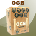 OCB BAMBOO UNBLEACHED CONE KING SIZE - 32 x 3 PACK