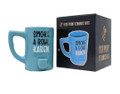 HPG CERAMIC WATER PIPE MUG - SMOKE A BOWL KAREN