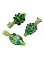 GREEN SHADE FISH PREMIUM CHILLUM 3" - BAG OF 10CT