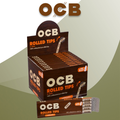 OCB VIRGIN ROLLED TIPS 25PK - 20CT DISPLAY