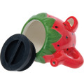 FUJIMA 3.9IN PIPE JAR - RED STRAWBERRY