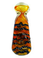GOLDEN FUMED HEAVY MIX PATTERN HANDPIPE 4" - BAG OF 5CT