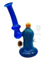 METRIX FUMED BODY FLOWER FRITS WATERPIPE 8"