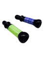 METRIX DOUBLE COLOR CHILLUM 3" - BAG OF 5CT