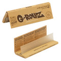 G-ROLLZ - UNBLEACHED EXTRA THIN 1¼ PAPERS - 50CT DISPLAY