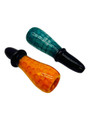 METRIX DOUBLE COLOR CHILLUM 4" - BAG OF 10CT