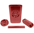 CLOUDZ SMOKE PLATIUM EDITION ALL IN ONE DUGOUT GRINDER ONE HITTER - DISPLAY OF 12