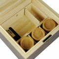RYOT 11x10 LOCK-R BOX WITH ROLLING TRAY AND 3 STORAGE JARS