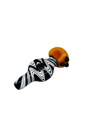 METRIX ZEBRA MIDDLE DONUT HANDPIPE 4" - BAG OF 5CT