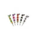 JEWELRY METAL PIPE (5" AND 5.7") - 12CT DISPLAY