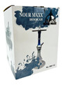 NOUR MAXX - MIX COLOR 1 HOSE HOOKAH 23" (SM-112)