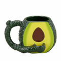 AVOCADO MUG CERAMIC HANDPIPE - 1CT