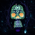 PULSAR VOODOO SKULL SPOON PIPE 5.5" - 1CT
