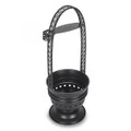 XL VAPOR HOOKAH CHARCOAL HOLDER 17" - BLACK
