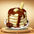 PANCAKE STACK PIPE CERAMIC HANDPIPE - 1CT