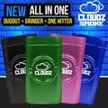 CLOUDZ ALL IN ONE DUGOUT GRINDER ONE HITTER - 12CT DISPLAY