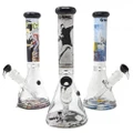 G-ROLLZ BANKSY'S KISSING COPPERS BEAKER BONG 14.5"