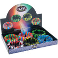 FUJIMA DIAMOND SILICONE ASHTRAY - 4.5IN - DISPLAY OF 6