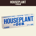 HOUSEPLANT BY OCB 1 1/4 + TIPS CLASSIS PAPER 50-PACK - DISPLAY OF 24
