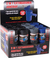 2 IN 1 EXTAINGUISHER ASHTRAY DISPLAY - 22CT