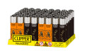 ZIG-ZAG COLLECTION 1 CLIPPER LIGHTERS - DISPLAY OF 48