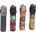 SINGLE JET LUCIENNE TORCH WITH PRINTS - DISPLAY OF 12