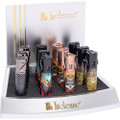 SINGLE JET LUCIENNE TORCH WITH PRINTS - DISPLAY OF 12