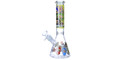 LABUBU SANDED HEAVY BEAKER WATERPIPE 10"