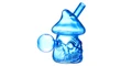 SHAPED PREMIUM GLASS OIL BURNER 4.5"