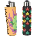 CLIPPER CP21 SILICONE POPCOVERS WEEDNESDA LIGHTERS - DISPLAY OF 30