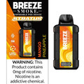 BREEZE SMOKE STRATUS (ZERO NICOTINE) 15,000 PUFFS DISPOSABLE VAPE - DISPLAY OF 5