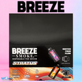 BREEZE SMOKE STRATUS (ZERO NICOTINE) 15,000 PUFFS DISPOSABLE VAPE - DISPLAY OF 5