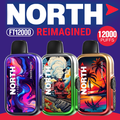 NORTH FT12000 REIMAGINED 12,000 PUFFS DISPOSABLE VAPE - DISPLAY OF 10