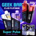 GEEK BAR CLIO PLATINUM 50,000 PUFFS DISPOSABLE VAPE (FULL KIT) - DISPLAY OF 5