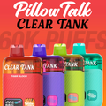 PILLOW TALK X CLEAR TANK 60,000 PUFFS DISPOSABLE VAPE - DISPLAY OF 5