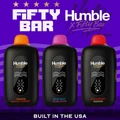 FIFTY BAR X HUMBLE 20,000 PUFFS DISPOSABLE VAPE - DISPLAY OF 5