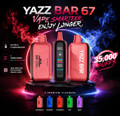 YAZZ BAR 67 35,000 PUFFS DISPOSABLE VAPE - DISPLAY OF 5