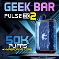 GEEK BAR PULSE X2 NEW EDITION 50,000 PUFFS DISPOSABLE VAPE - DISPLAY OF 5
