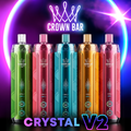 AL FAKHER CROWN BAR CRYSTAL V2 12,000 PUFFS DISPOSABLE VAPE - DISPLAY OF 5