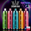 AL FAKHER CROWN BAR CRYSTAL V2 12,000 PUFFS DISPOSABLE VAPE - DISPLAY OF 5