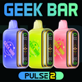 GEEK BAR PULSE 2 NEW EDITION 25,000 PUFFS DISPOSABLE VAPE - DISPLAY OF 5