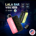 LALA BAR VIBE 40,000 PUFFS (US EDITION) DISPOSABLE VAPE - DISPLAY OF 5