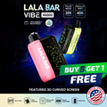 LALA BAR VIBE 40,000 PUFFS (US EDITION) DISPOSABLE VAPE - DISPLAY OF 5