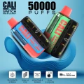 CALI SWITCH 50,000 PUFFS DISPOSABLE VAPE (FULL KIT) - DISPLAY OF 5
