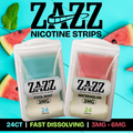 ZAZZ 24 NICOTINE STRIPS 5-PACK - DISPLAY OF 5
