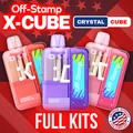 OFF STAMP X-CUBE CRYSTAL 35,000 PUFFS DISPOSABLE (FULL KIT) - DISPLAY OF 5