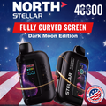NORTH STELLAR DARK MOON EDITION 40,000 PUFFS DISPOSABLE VAPE - DISPLAY OF 5